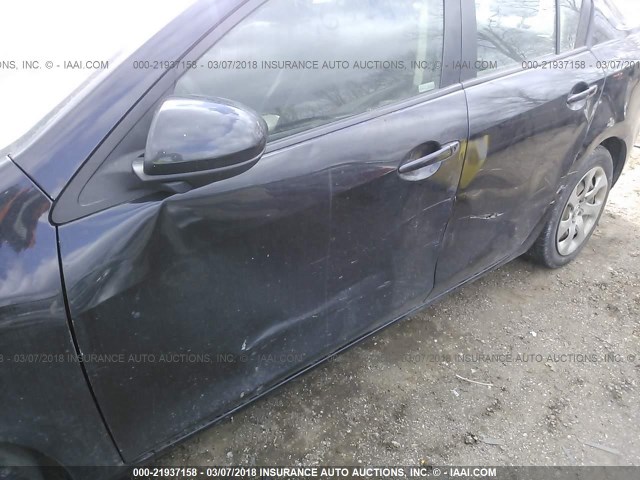 JM1BL1UF2B1468491 - 2011 MAZDA 3 I BLACK photo 6