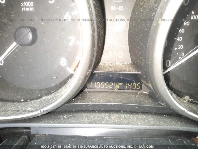 JM1BL1UF2B1468491 - 2011 MAZDA 3 I BLACK photo 7