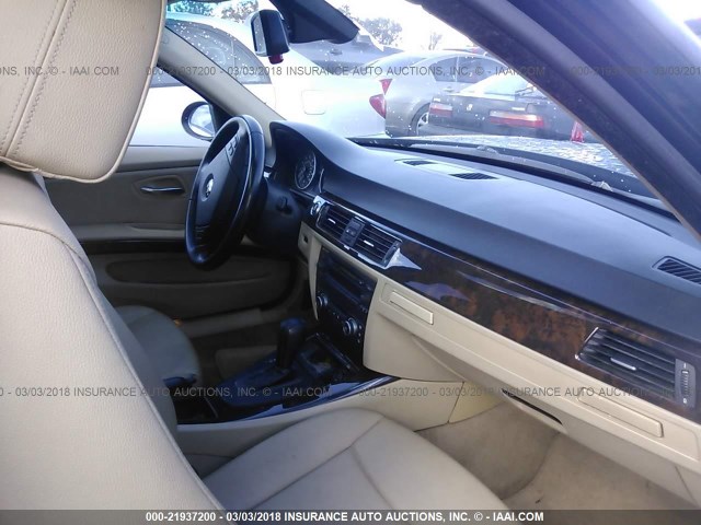 WBAVC53577FZ70126 - 2007 BMW 328 I SULEV BLACK photo 5