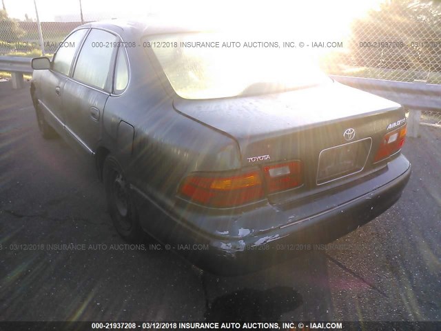 4T1BF18B2WU289463 - 1998 TOYOTA AVALON XL/XLS GREEN photo 3