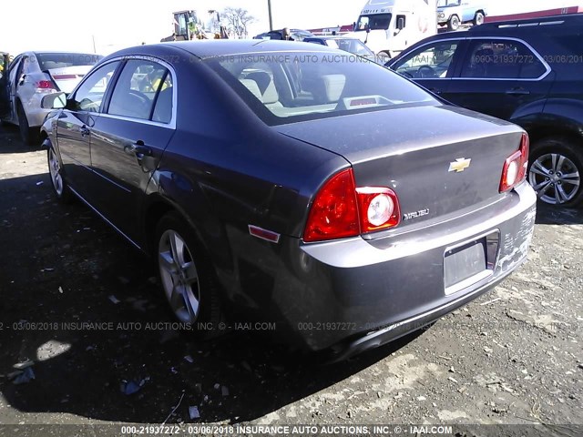 1G1ZC5EB4A4161265 - 2010 CHEVROLET MALIBU 1LT 灰色 照片 3