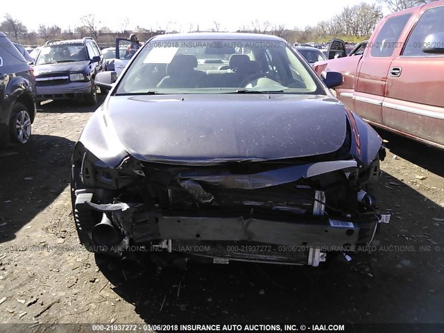 1G1ZC5EB4A4161265 - 2010 CHEVROLET MALIBU 1LT 灰色 照片 6