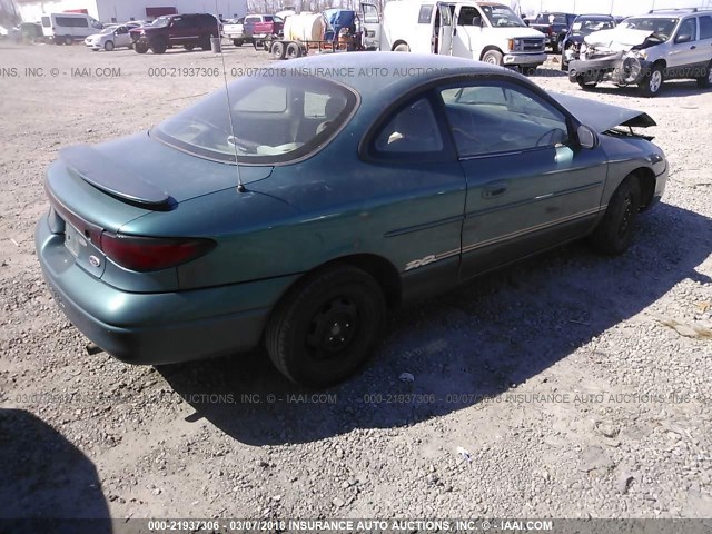 3FAFP1138WR165796 - 1998 FORD ESCORT ZX2/SPORT GREEN photo 4