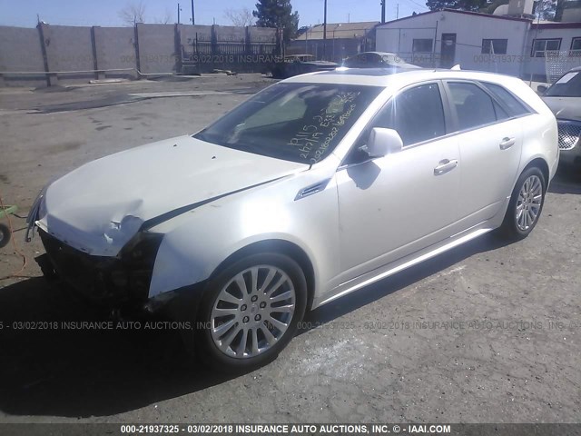 1G6DJ8EG4A0121220 - 2010 CADILLAC CTS PERFORMANCE COLLECTION Бежевый фото 2