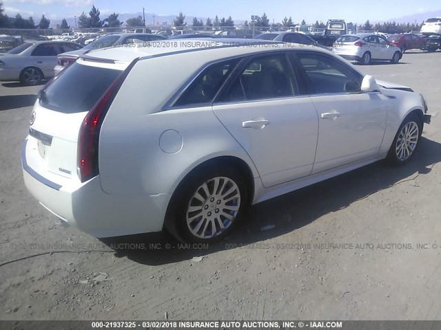1G6DJ8EG4A0121220 - 2010 CADILLAC CTS PERFORMANCE COLLECTION Бежевый фото 4