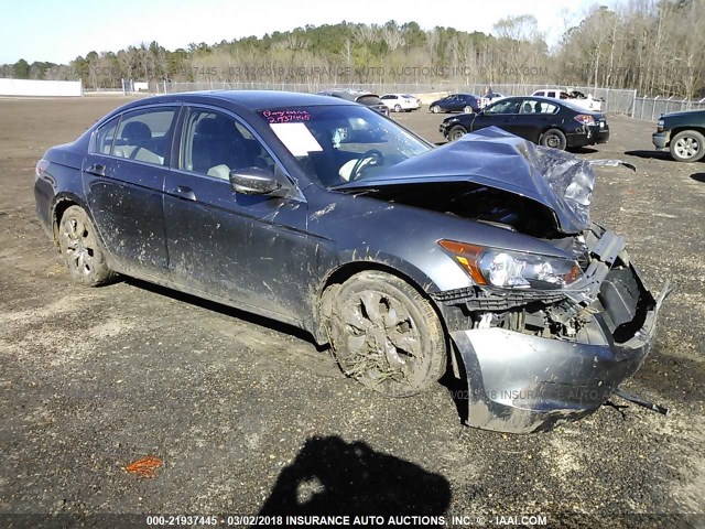 1HGCP26849A175636 - 2009 HONDA ACCORD EXL GRAY photo 1