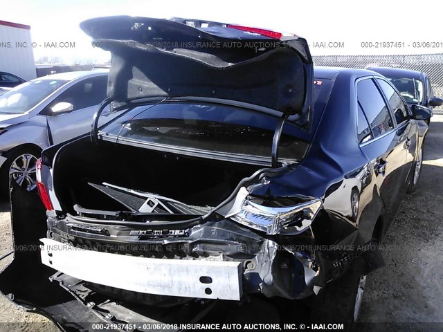 4T1BF1FK0DU227382 - 2013 TOYOTA CAMRY L/SE/LE/XLE BLACK photo 6