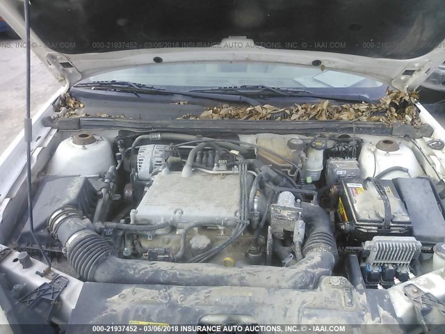 1G1ZT54815F151700 - 2005 CHEVROLET MALIBU LS Ağ foto 10