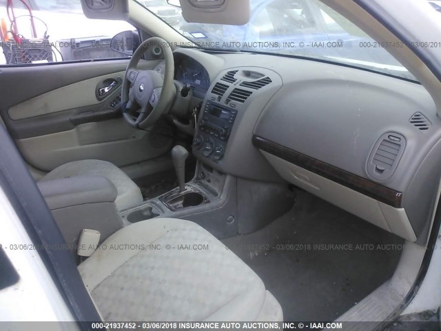 1G1ZT54815F151700 - 2005 CHEVROLET MALIBU LS Ağ foto 5