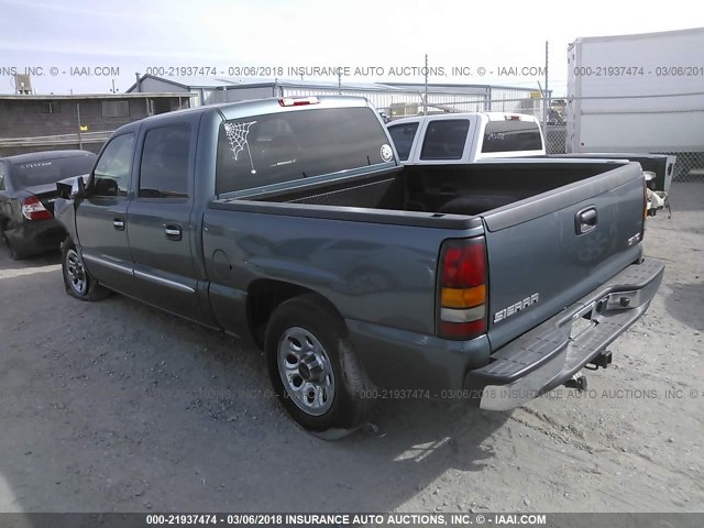 2GTEC13V561347153 - 2006 GMC NEW SIERRA C1500 GRAY photo 3