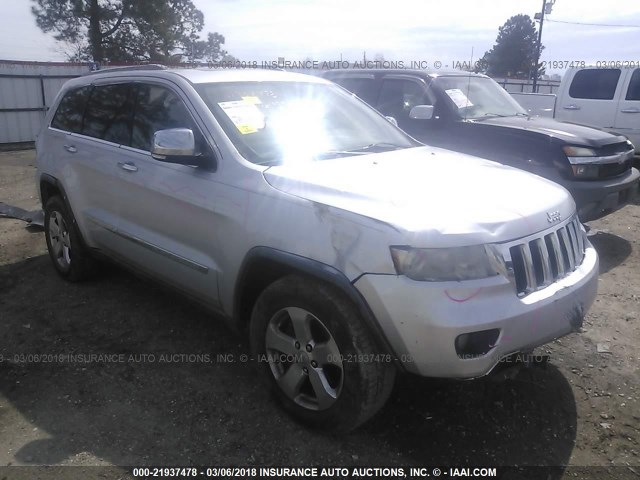 1J4RS5GT7BC588487 - 2011 JEEP GRAND CHEROKEE LIMITED SILVER photo 1