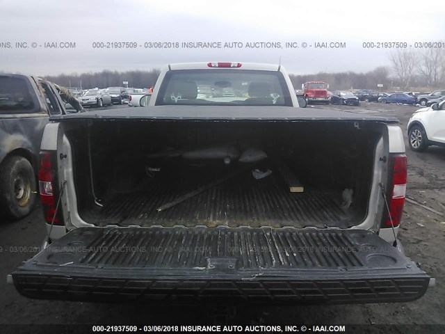 1GCEC14X09Z229443 - 2009 CHEVROLET SILVERADO C1500 GRAY photo 8