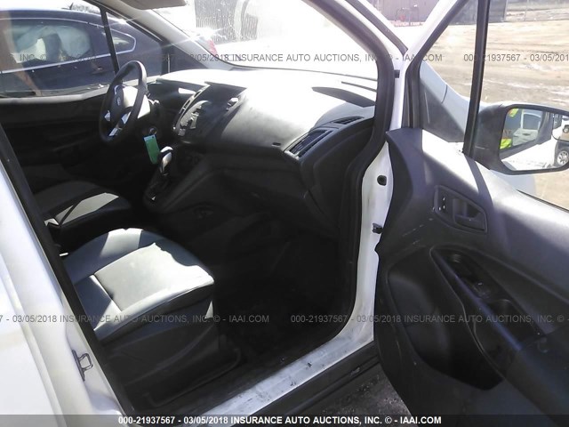 NM0LS6E71F1175907 - 2015 FORD TRANSIT CONNECT XL WHITE photo 5