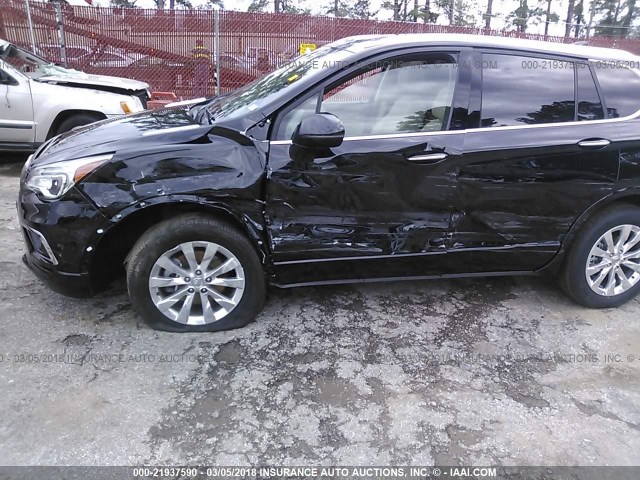 LRBFXBSA6HD029660 - 2017 BUICK ENVISION ESSENCE 黑色 照片 6