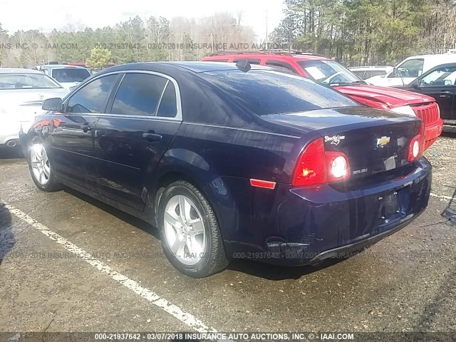 1G1ZB5E05CF315734 - 2012 CHEVROLET MALIBU LS 蓝色 照片 3