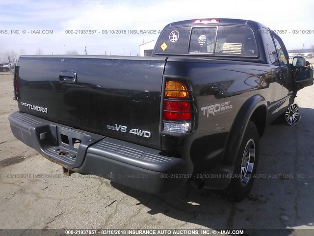 5TBBT48122S267170 - 2002 TOYOTA TUNDRA ACCESS CAB LIMITED BLACK photo 2