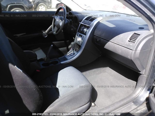 JTKDE3B76A0312672 - 2010 TOYOTA SCION TC 灰色 照片 5