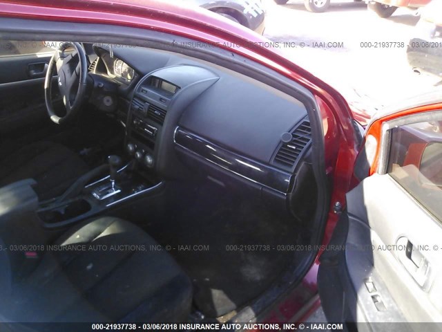 4A3AB36F89E008341 - 2009 MITSUBISHI GALANT ES RED photo 5