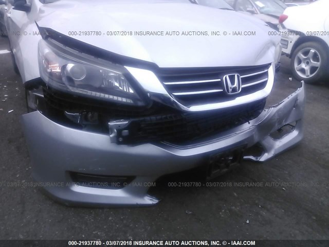 1HGCR2F57EA035879 - 2014 HONDA ACCORD SPORT SILVER photo 6