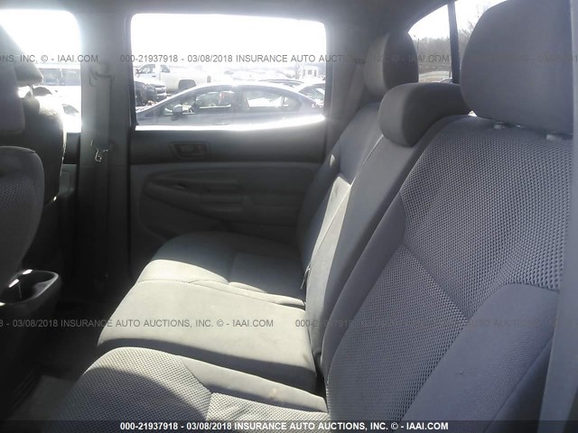 5TEJU4GN7AZ700987 - 2010 TOYOTA TACOMA DOUBLE CAB PRERUNNER WHITE photo 7