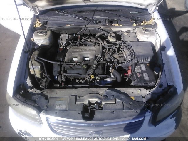 1G1NE52MXV6142339 - 1997 CHEVROLET MALIBU LS თეთრი ფოტო 10