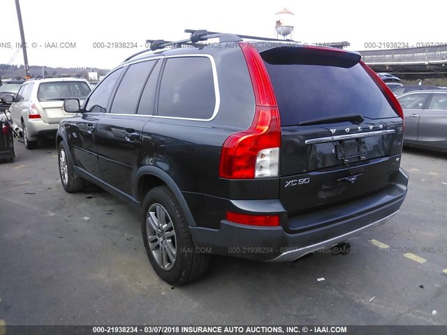 YV4CY982291505543 - 2009 VOLVO XC90 3.2 GRAY photo 3