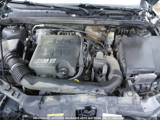 1G1ZT52825F236922 - 2005 CHEVROLET MALIBU LS 灰色 照片 10