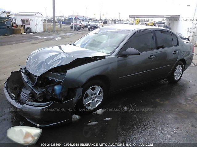 1G1ZT52825F236922 - 2005 CHEVROLET MALIBU LS 灰色 照片 2