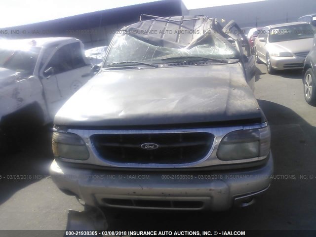 1FMZU64E51ZA82661 - 2001 FORD EXPLORER EDDIE BAUER GREEN photo 6