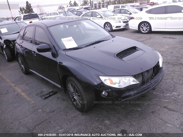 JF1GR7E68EG244610 - 2014 SUBARU IMPREZA WRX BLACK photo 1