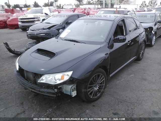 JF1GR7E68EG244610 - 2014 SUBARU IMPREZA WRX BLACK photo 2