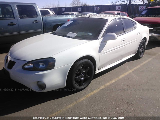 2G2WP522751148079 - 2005 PONTIAC GRAND PRIX WHITE photo 2