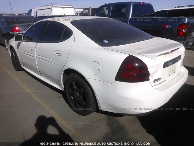 2G2WP522751148079 - 2005 PONTIAC GRAND PRIX WHITE photo 3
