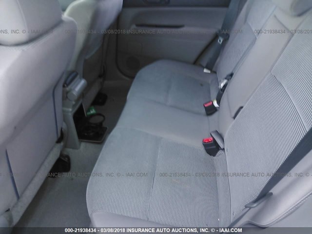 JF1SG63696H721909 - 2006 SUBARU FORESTER 2.5X Champagne photo 8