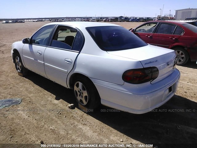 1G1NE52JX3M623948 - 2003 CHEVROLET MALIBU LS თეთრი ფოტო 3
