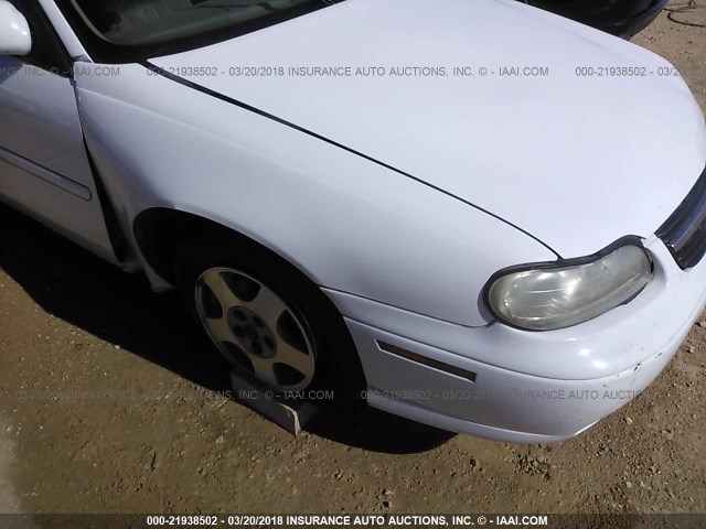 1G1NE52JX3M623948 - 2003 CHEVROLET MALIBU LS თეთრი ფოტო 6