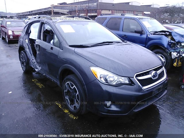 JF2GPAGC0E8216442 - 2014 SUBARU XV CROSSTREK 2.0 LIMITED GRAY photo 1