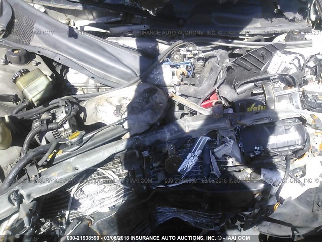 4T1BG22K71U836862 - 2001 TOYOTA CAMRY CE/LE/XLE ნაცრისფერი ფოტო 10