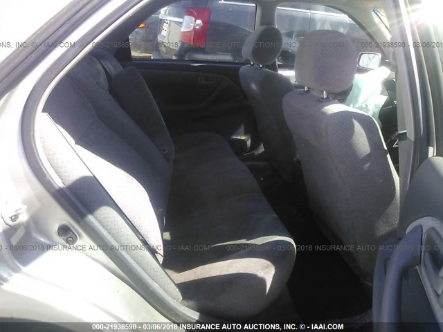 4T1BG22K71U836862 - 2001 TOYOTA CAMRY CE/LE/XLE ნაცრისფერი ფოტო 8