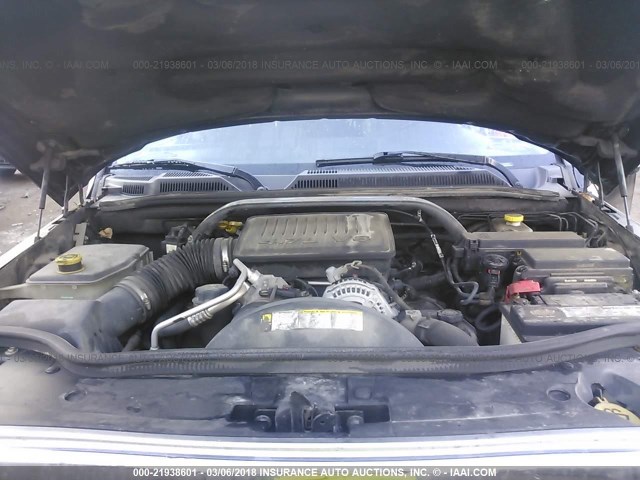 1J8HG48P77C702230 - 2007 JEEP COMMANDER BLACK photo 10