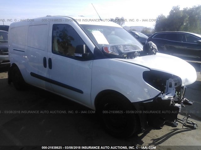 ZFBERFAT0G6B34124 - 2016 RAM PROMASTER CITY  WHITE photo 1