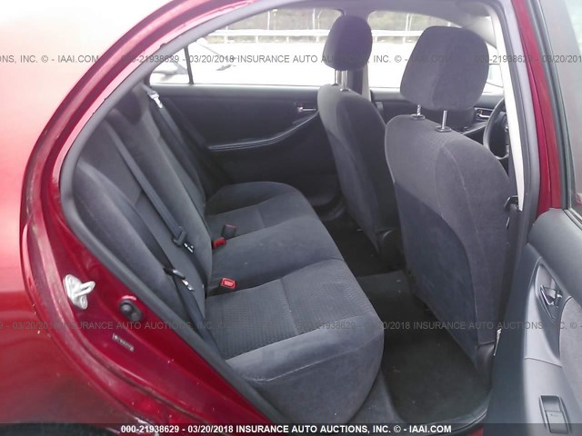 2T1BR32E47C747089 - 2007 TOYOTA COROLLA CE/LE/S RED photo 8