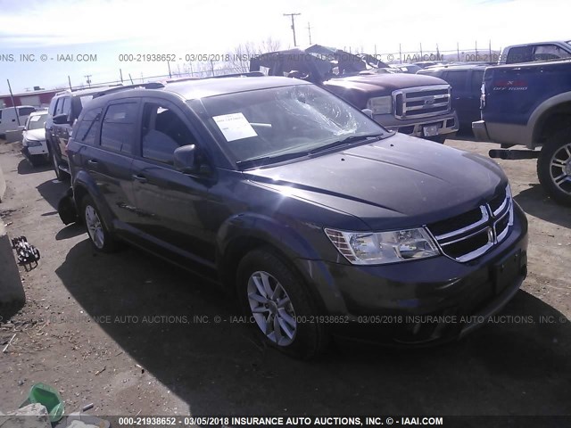 3C4PDCBG8FT742219 - 2015 DODGE JOURNEY SXT GRAY photo 1