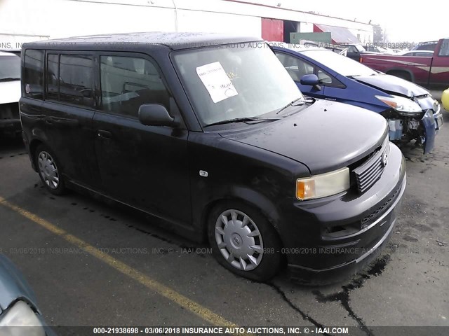 JTLKT324664051476 - 2006 TOYOTA SCION XB შავი ფოტო 1