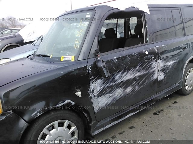 JTLKT324664051476 - 2006 TOYOTA SCION XB შავი ფოტო 6