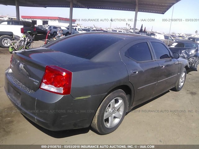 2B3CA3CV1AH234116 - 2010 DODGE CHARGER SXT GRAY photo 4