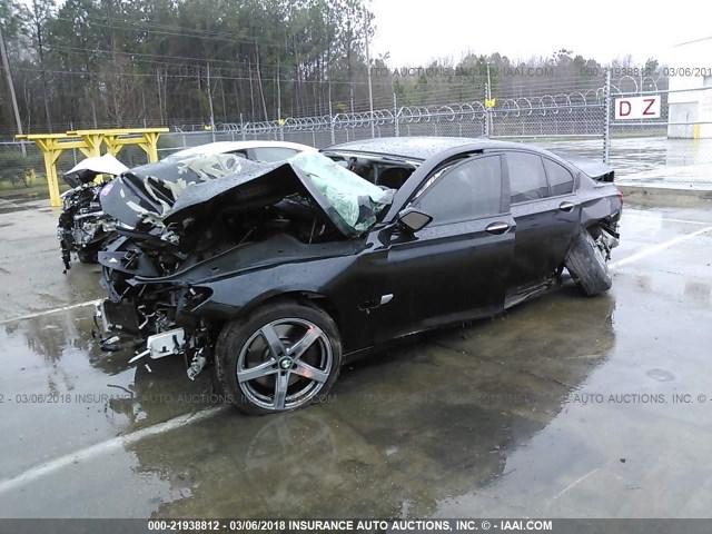 WBAKA835X9CY33874 - 2009 BMW 750 I BLACK photo 2