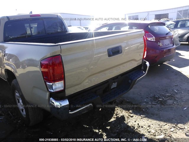 5TFRZ5CN5GX006816 - 2016 TOYOTA TACOMA ACCESS CAB/SR/SR5/TRD SPT TAN photo 6