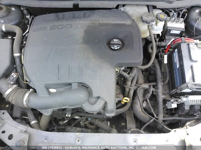 1G1ZC5EB4AF247129 - 2010 CHEVROLET MALIBU 1LT 灰色 照片 10