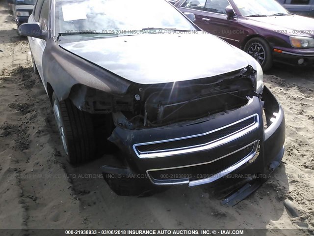 1G1ZC5EB4AF247129 - 2010 CHEVROLET MALIBU 1LT 灰色 照片 6